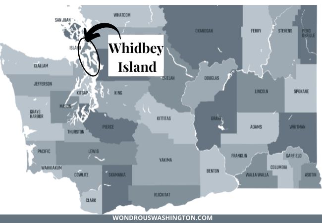 where is whidbey island